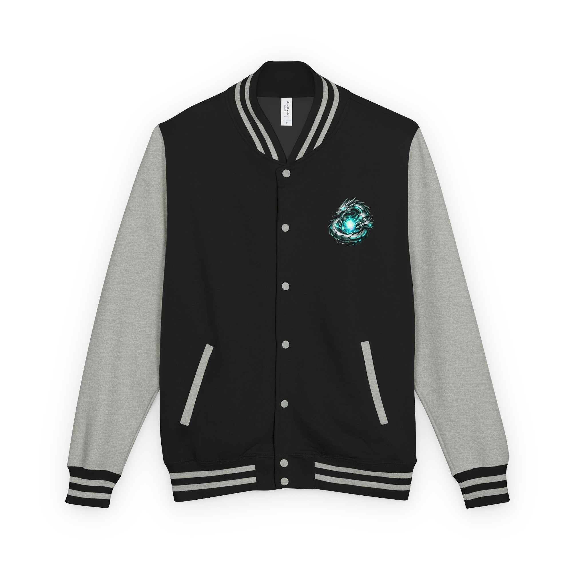 Heavyweight letterman jacket
