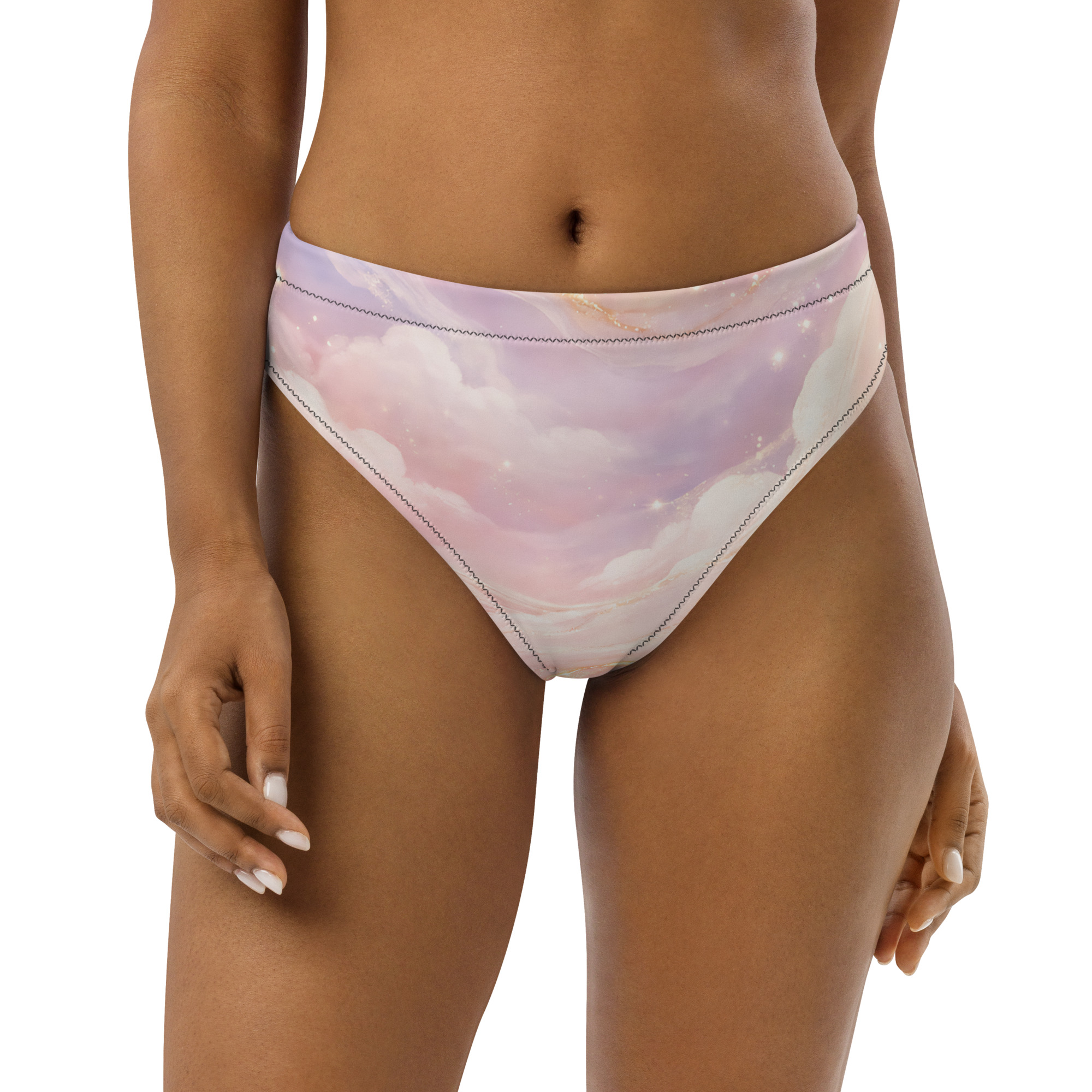 recycled high waisted bikini bottom recycled high waisted bikini bottom