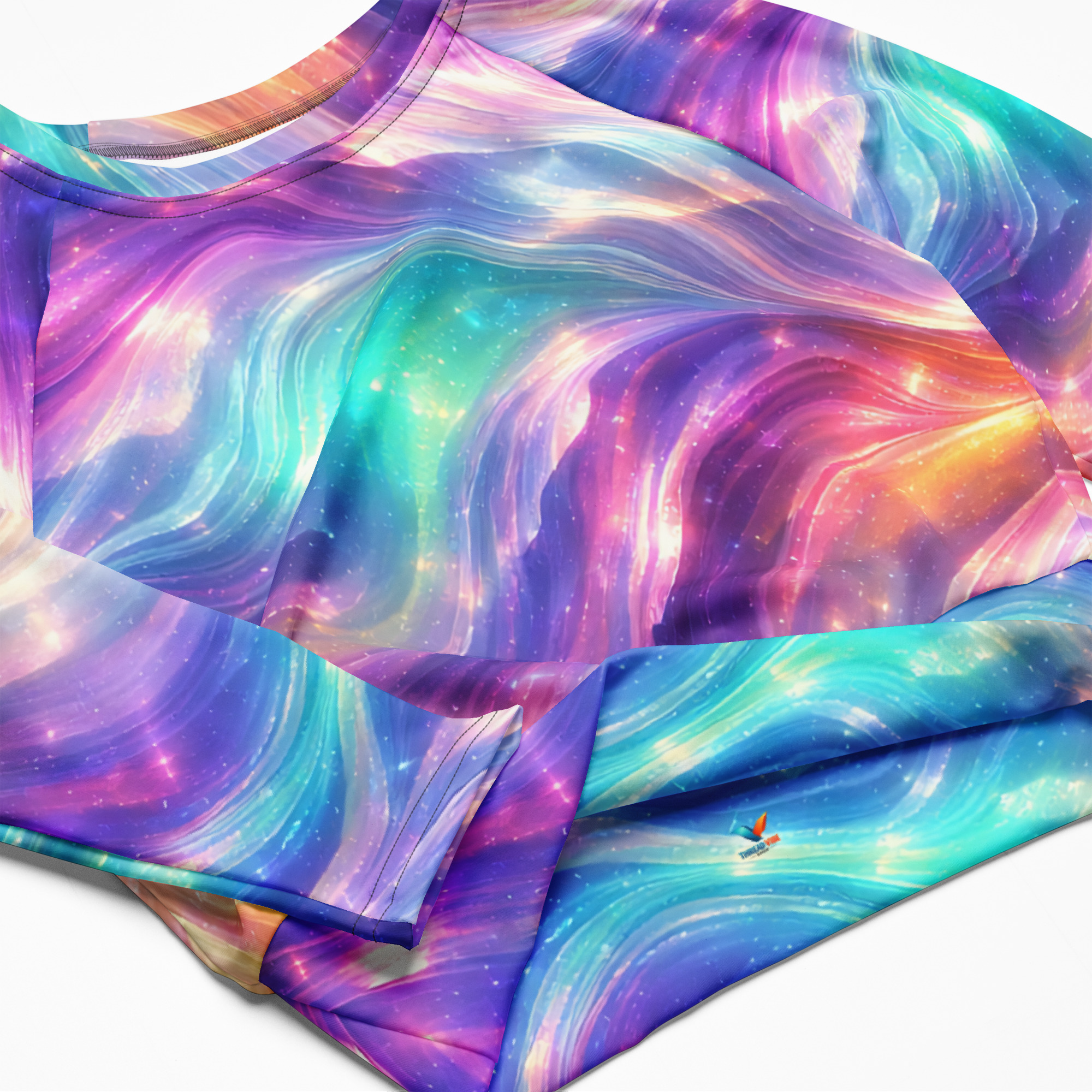recycled long sleeve crop top recycled long sleeve crop top