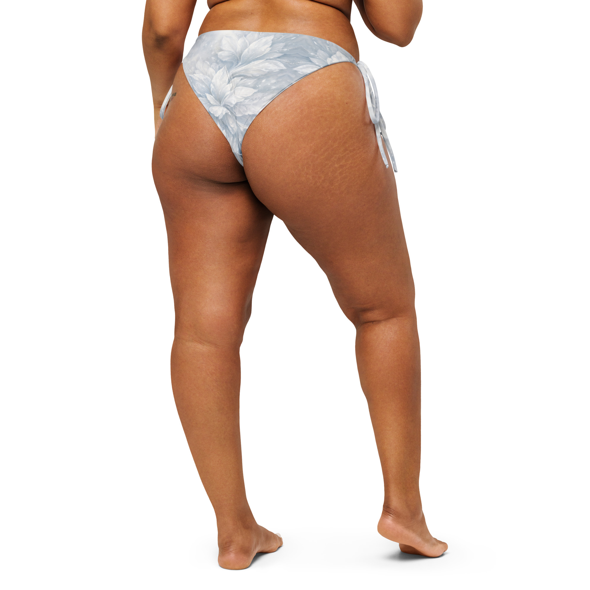 all over print recycled string bikini bottom all over print recycled string bikini bottom