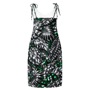 tie strap midi dress