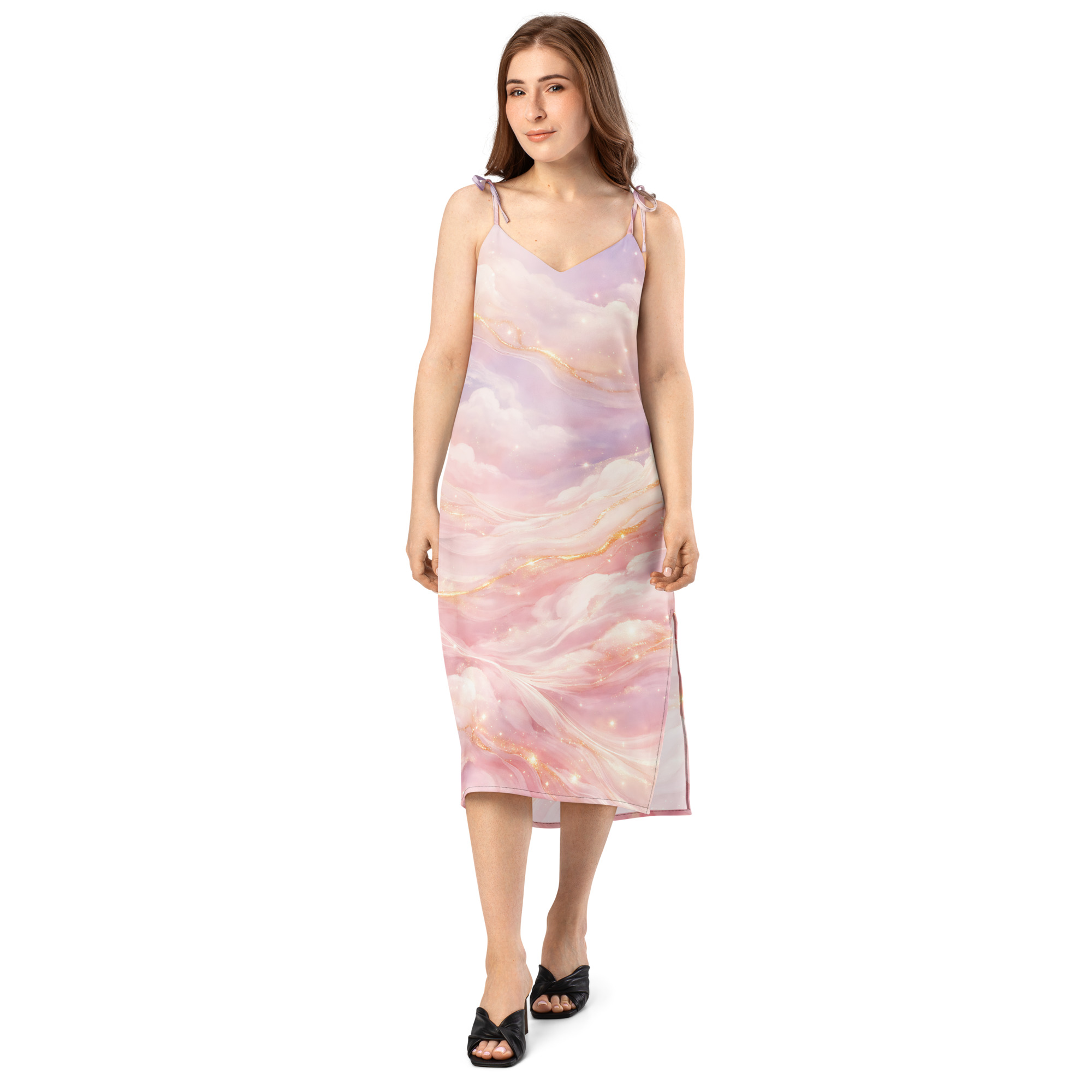tie strap midi dress tie strap midi dress