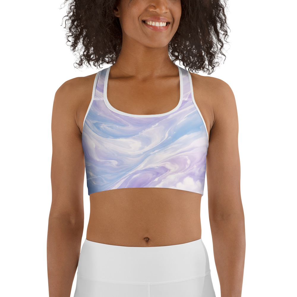 sports bra light galaxy sports bra light galaxy