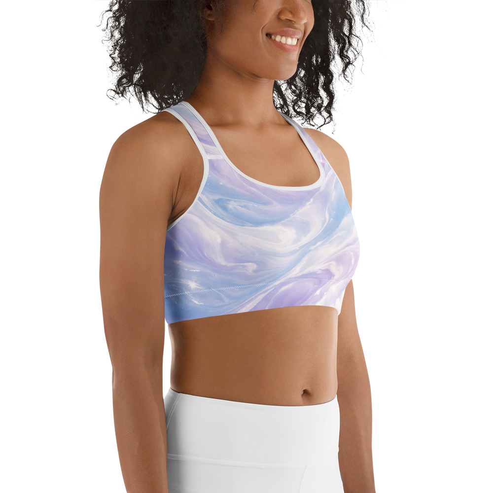 sports bra light galaxy sports bra light galaxy