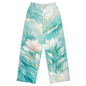 Home all over print unisex wide leg pants