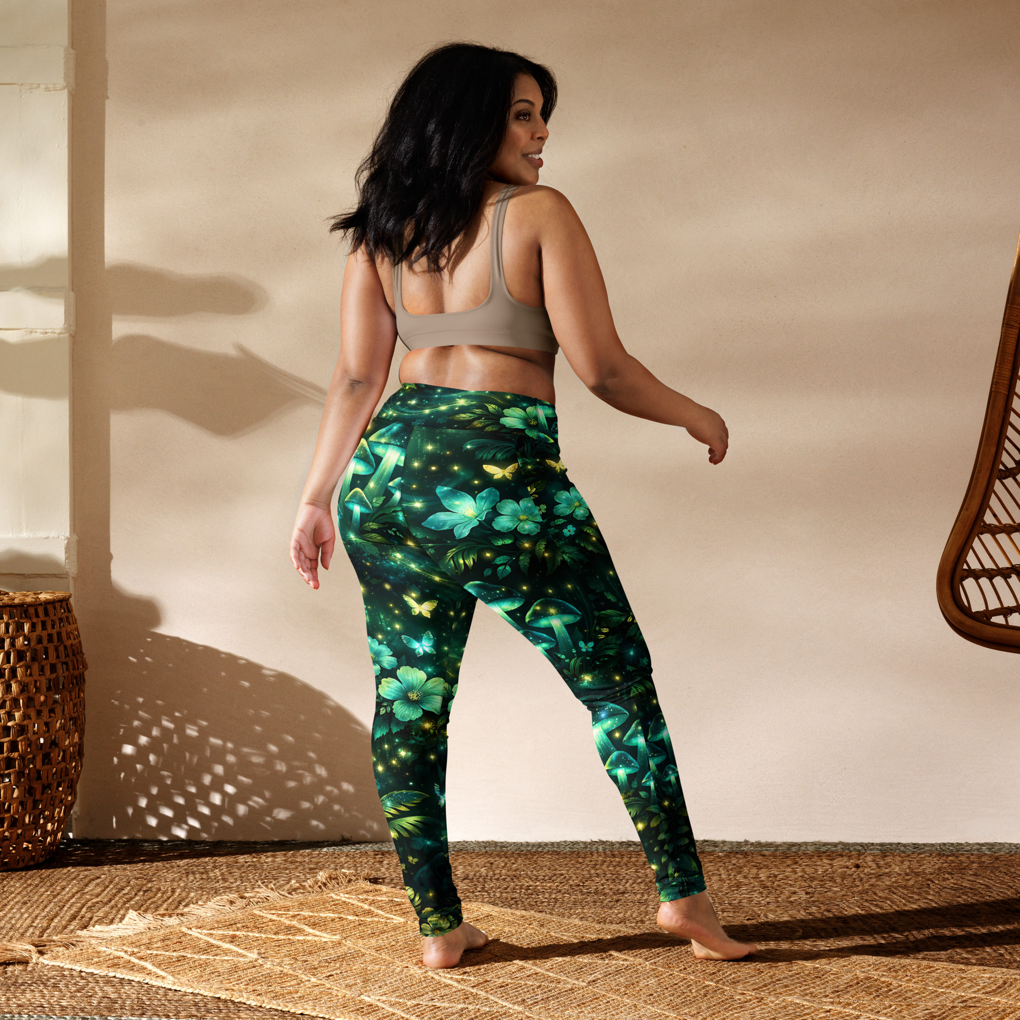 light mashroom yoga leggings light mashroom yoga leggings