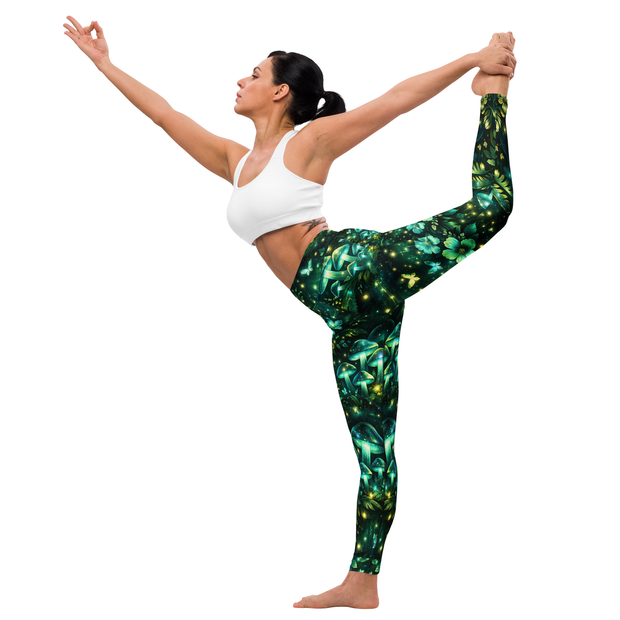light mashroom yoga leggings light mashroom yoga leggings