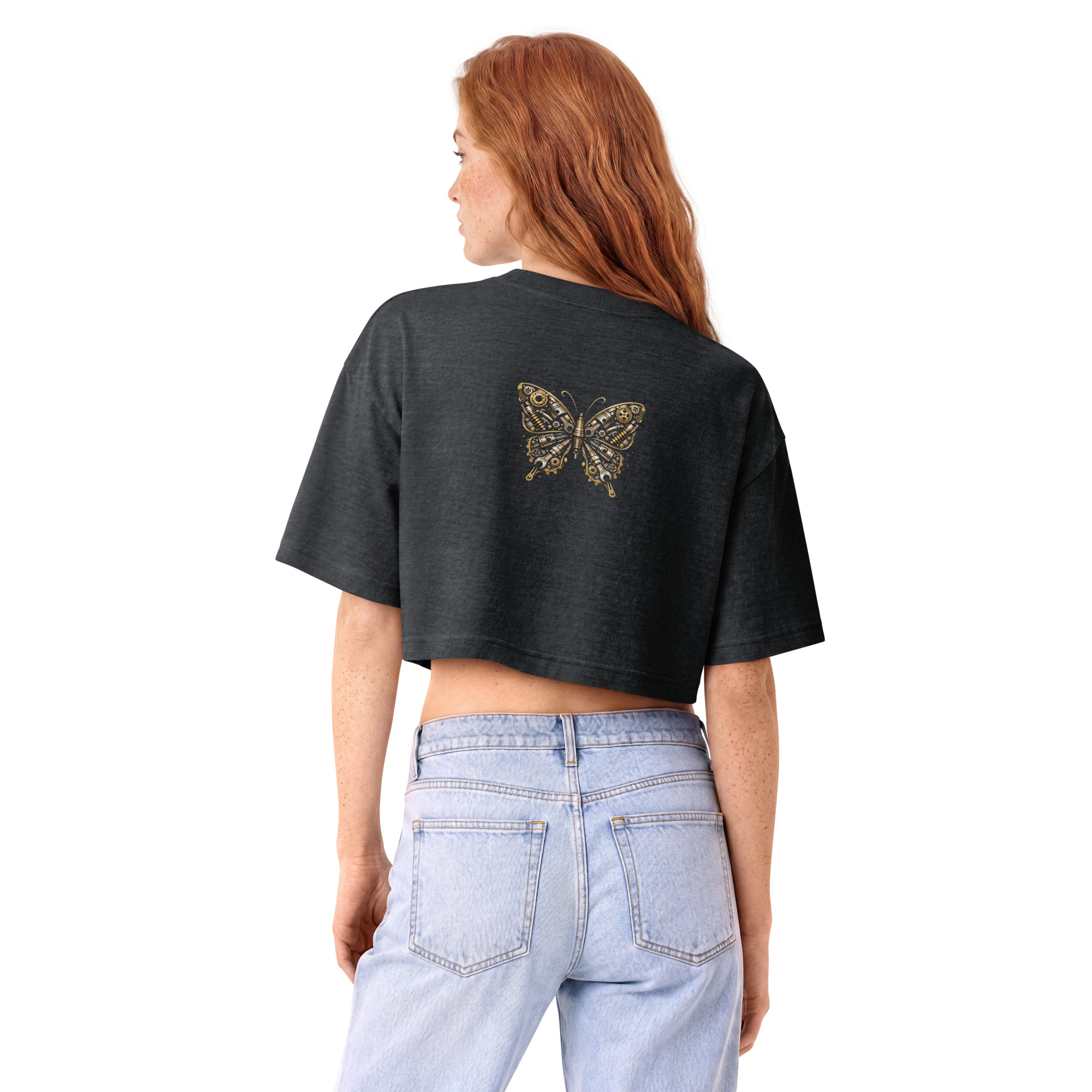 women’s garment dye cropped tee women’s garment dye cropped tee
