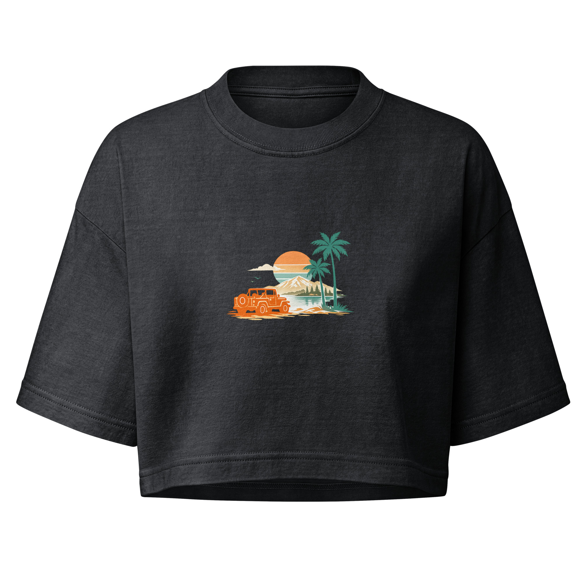women’s garment dye cropped tee women’s garment dye cropped tee